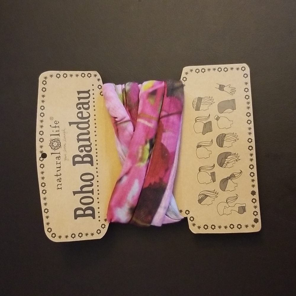 New Natural life Boho Bandeau floral pattern